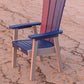 Beaver Dam Woodworks 10'  Surf Board Table and Chairs Light Gray and Patriot Blue