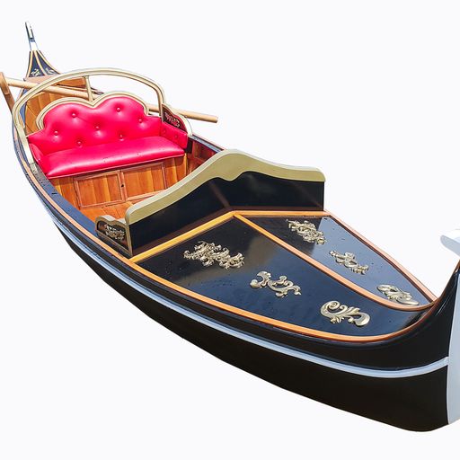 OMH Venetian Gondola Real Boat 15 Feet