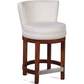 Braxton Culler Upholstered Barstool with Memory Swivel B123-003