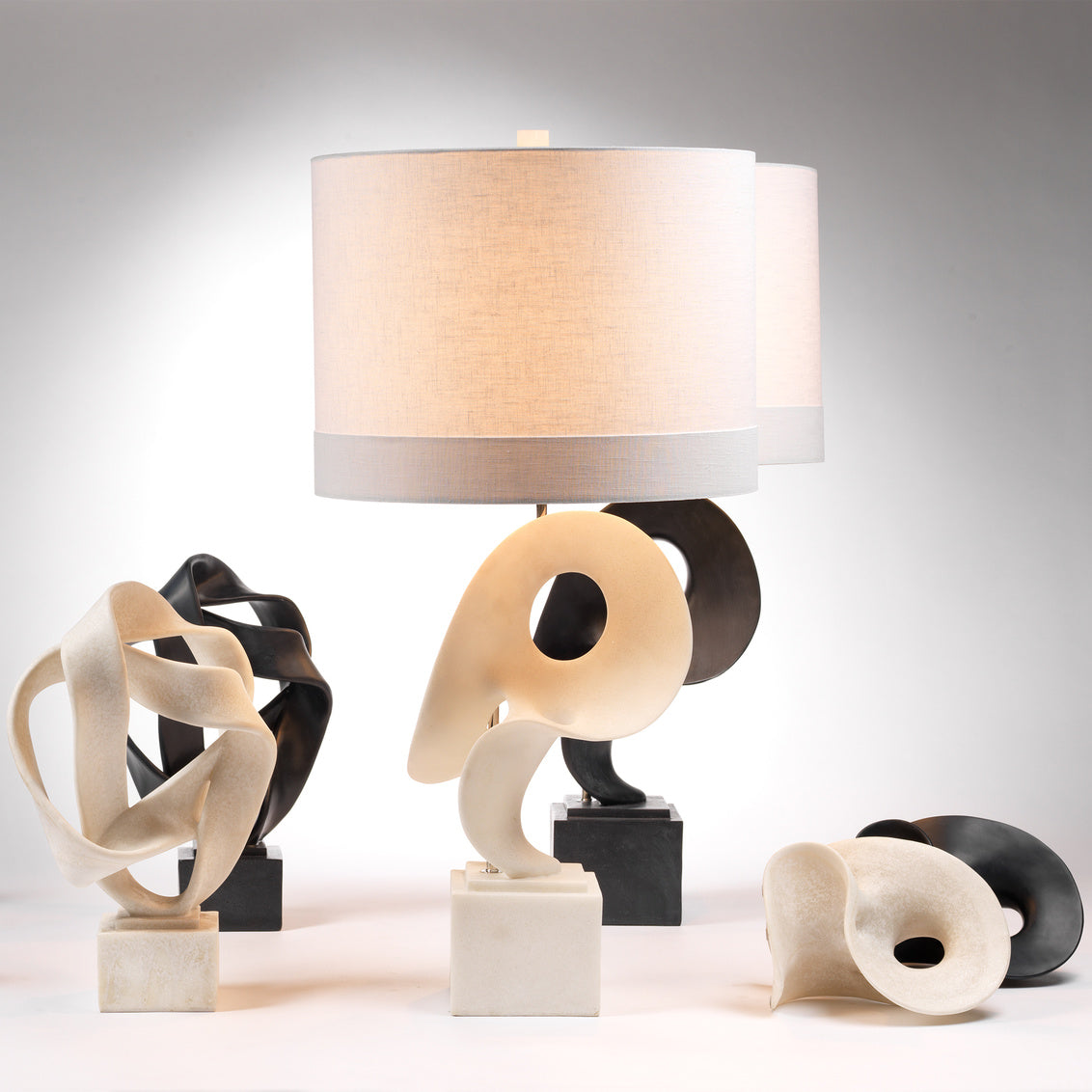 Jamie Young Obscure Table Lamp -D. 9OBSCUREWH