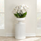Jamie Young Fluted Column Side Table -D. 20FLUT-STWH