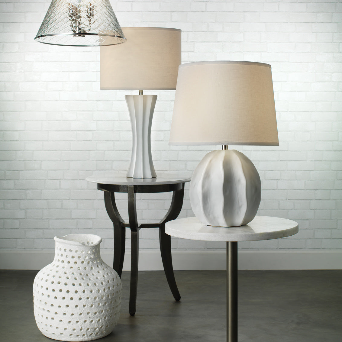 Jamie Young Urchin Table Lamp -D. 9URCHTLWHITE