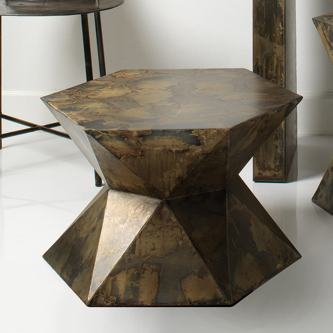 Jamie Young Crown Side Table, Large 20CROW-LGAW