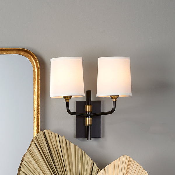 Lawton 2-Light Arm Wall Sconce