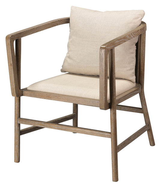 Jamie Young Grayson Arm Chair -D. -ST 20GRAY-CHGR