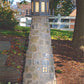 Beaver Dam Woodworks 12 FT Stone Lighthouse Ivory Top