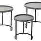 Jamie Young Maddox Side Tables (Set of 3) -D. LS20MADDSTGR