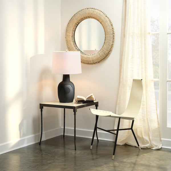 Hollis Round Rope Mirror