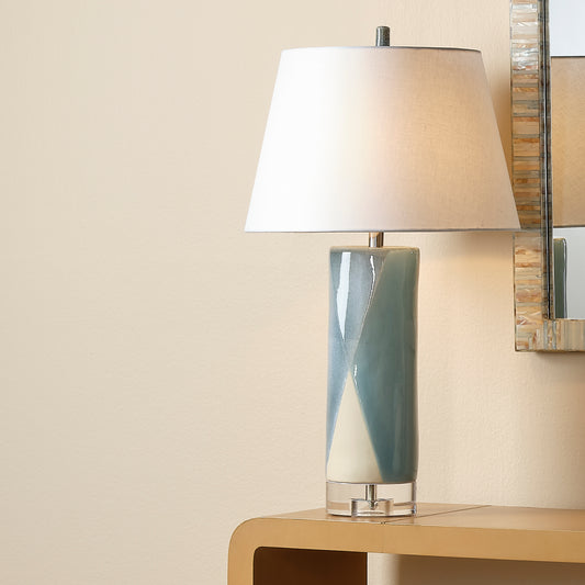 Diamond Ceramic Table Lamp