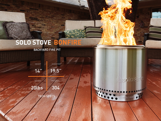 Solo Stove Bonfire + Stand 2.0