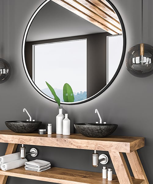 Electric Mirror Brilliance™ LED Lighted Mirror