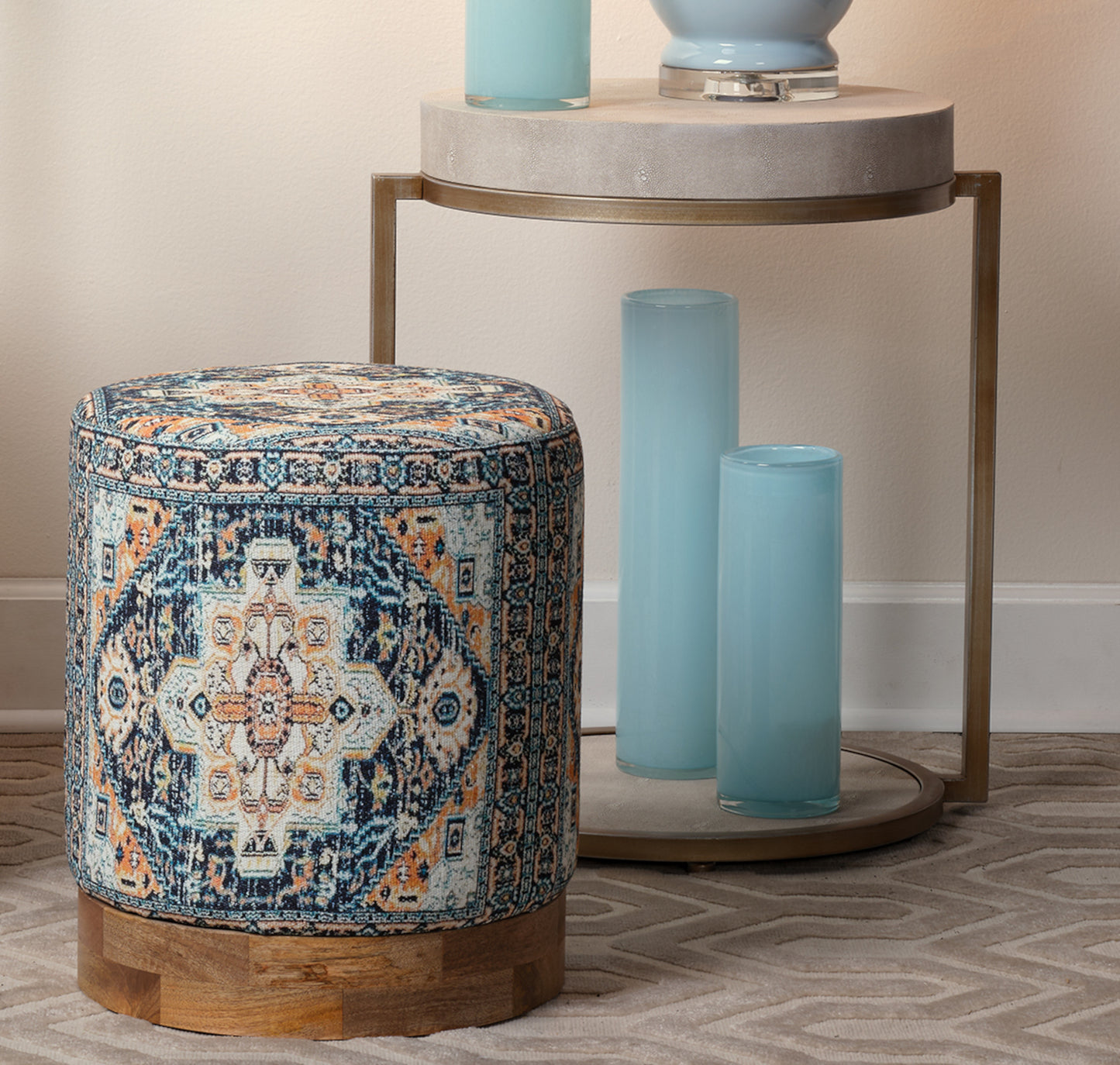 Mendocino Upholstered Ottoman