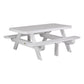 Luxcraft 6′ Rectangular Picnic Table P6RPT
