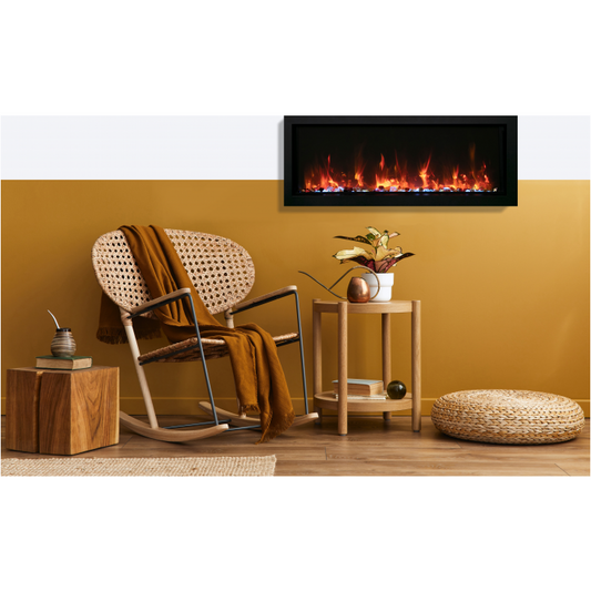 Amantii Panorama BI Extra Slim Smart electric fireplace