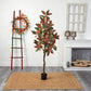 Nearly Natural 6’ Fall Magnolia Artificial Tree T2786