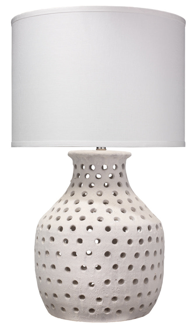 Jamie Young Porous Table Lamp -D. -ST 9POROTLWHITE