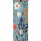 Studio-M Meadow Flora Blue Bird Bath Art Pole w/ST9025 Stainless Steel Topper