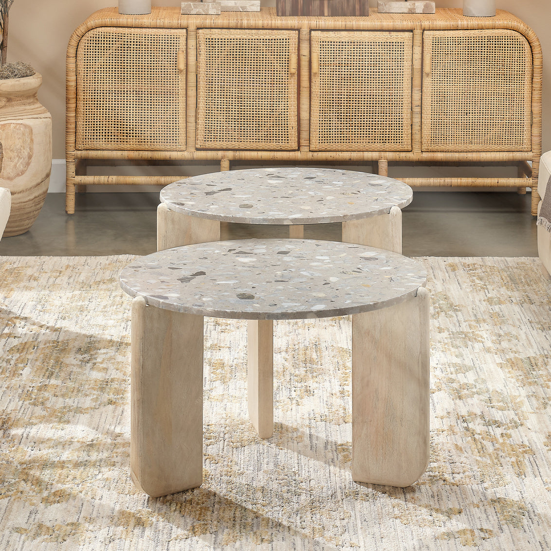 Jamie Young January New Quarry Coffee Table 20QUAR-COWH