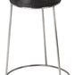 Jamie Young Henry Round Leather Counter Stool -D LS20HENCSCHA