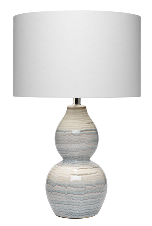 Jamie Young Catalina Wave Table Lamp -D. LSCATALINAWH