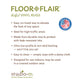 Studio-M Folksy Floral - Rust Floor Flair - 2 x 3