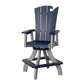 Beaver Dam Woodworks Oceanwave Bar and Counter Swivel Chairs