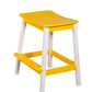 Beaver Dam Woodworks 8'  Surf Board Table and Chairs Yellow and Bright Blue