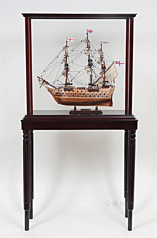 OMH Display Case for Tall Ship L40 with Legs P035