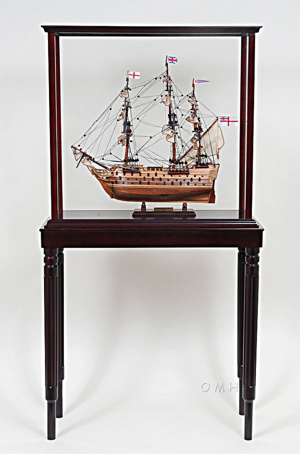 OMH Display Case for Tall Ship L40 with Legs P035