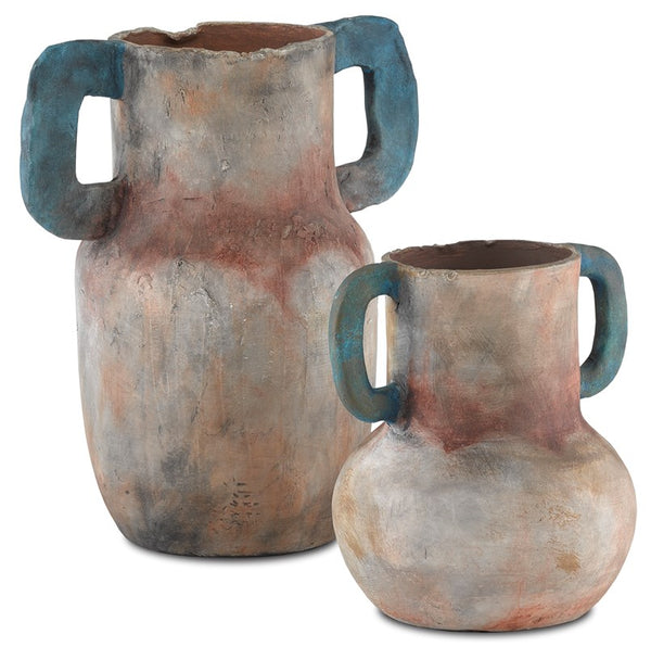 Currey and Company Arcadia Vase set of 2