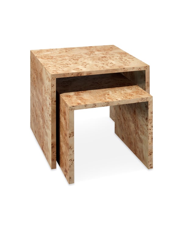 Jamie Young Bedford Nesting Tables Natural (Set Of 2)