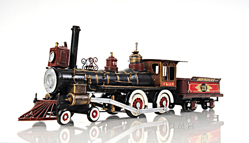 OMH  IHC MODEL OF UNION PACIFIC 4-4-0 119 1:24-SCALE