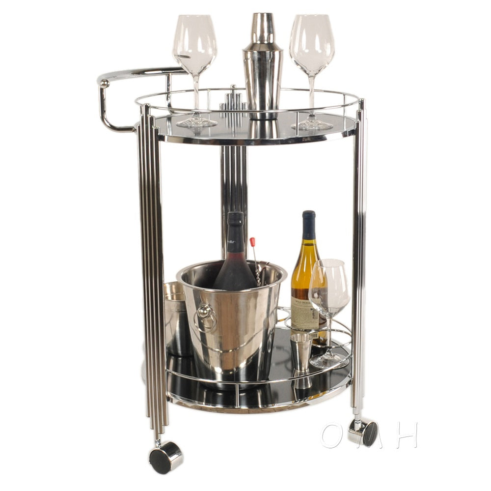 OMH Anne Home - Round 2-Tier Serving Trolley AH003