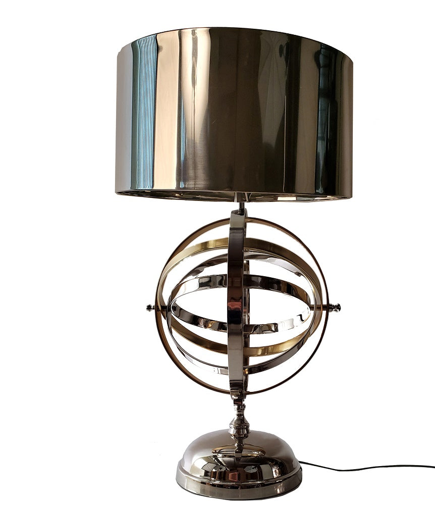OMH Aluminum Armillary Table Lamp