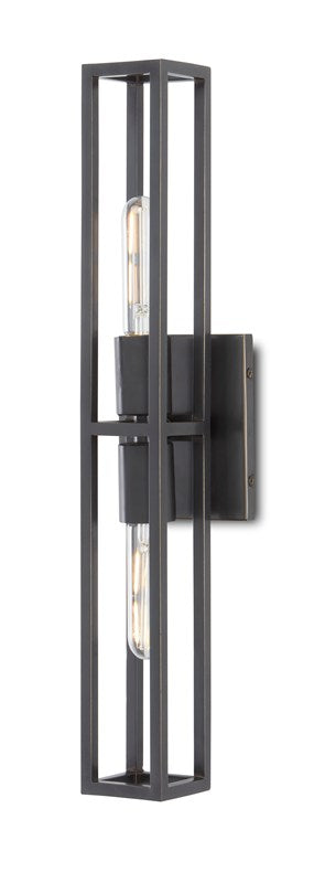 Currey and Company Bergen Bronze Wall Sconce