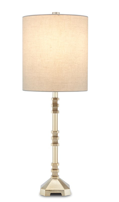 Currey and Company Pilare Gold Table Lamp