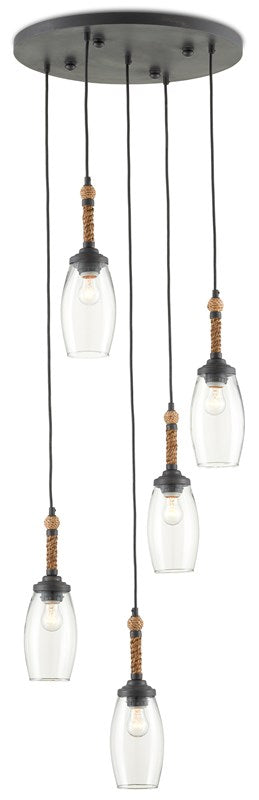 Currey and Company Hightider Multi-Pendant