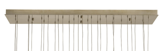 Currey and Company Finhorn 30-Light Multi-Drop Pendant