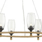 Currey and Company Hightider Chandelier