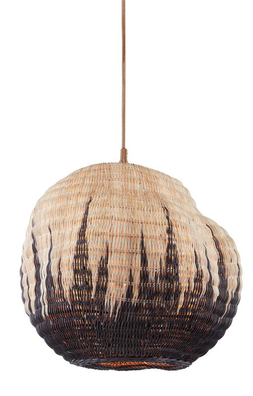 Currey and Company Comme Des Paniers Orb Pendant