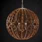 Currey and Company Cape Verde Orb Chandelier