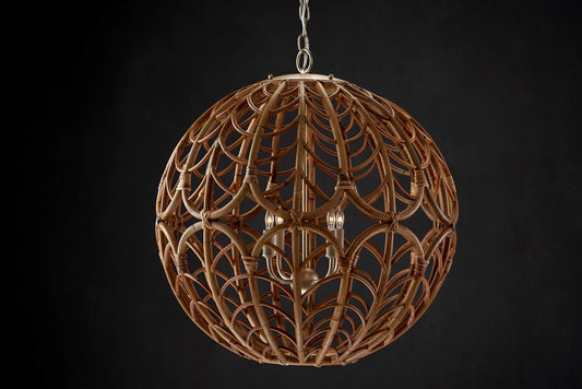 Currey and Company Cape Verde Orb Chandelier