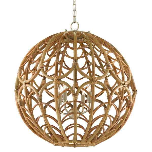 Currey and Company Cape Verde Orb Chandelier