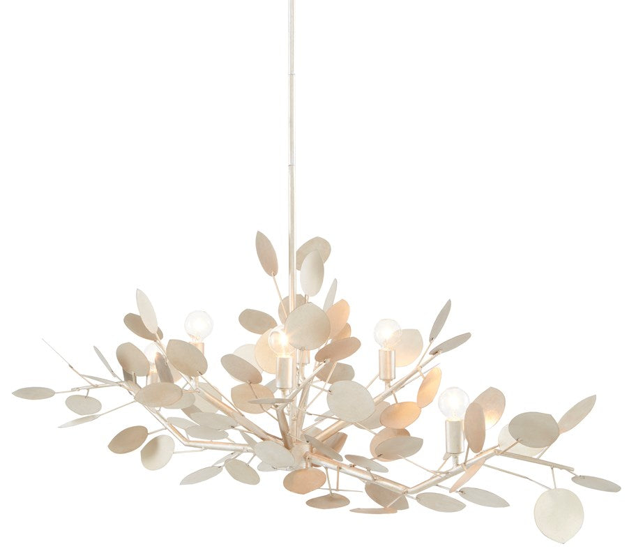 Currey and Company Lunaria Oval Chandelier