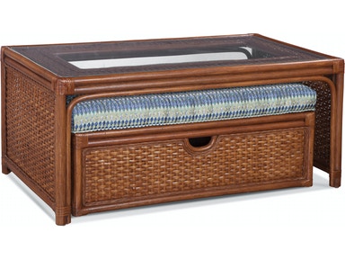 Braxton Culler Grand Water Point Cocktail Table with Storage Bench 946-172