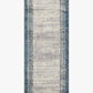 Loloi Austen Collection-02 Pebble / Blue Rug