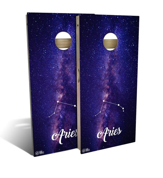 Slick Woody's Aries Astrology Cornhole Board Set