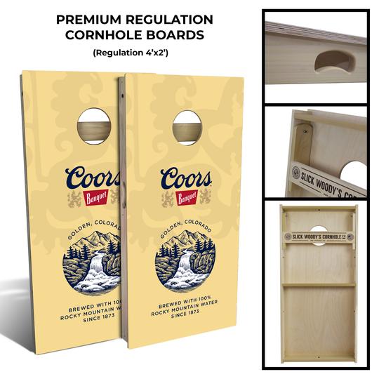 Coors Banquet Cornhole Board Set