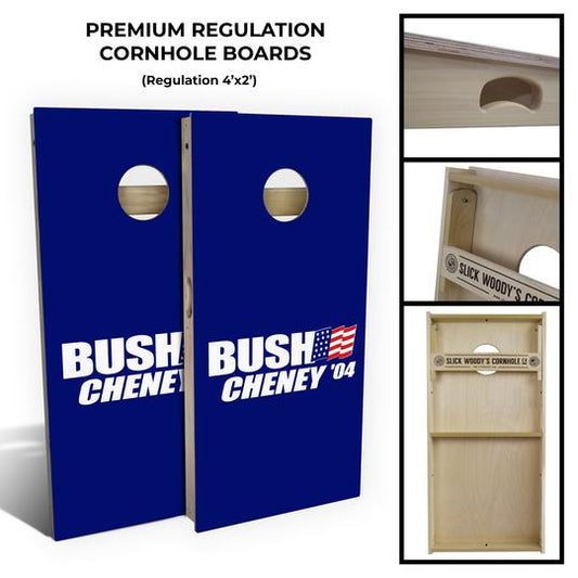 Slick Woody's Bush Cheney 2004 Cornhole Board Set