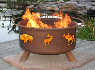 Patina Products F106 Wildlife Fire Pit